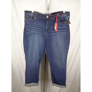 Molly & Isadora Girlfriend Jeans Plus Size 26W New